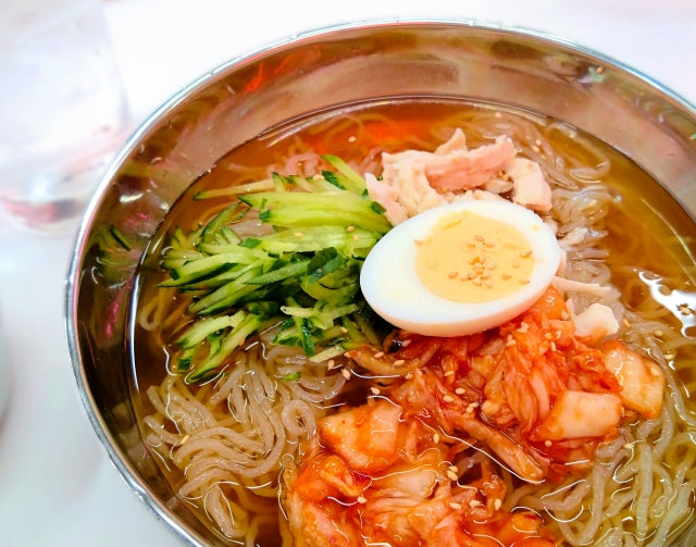 いちりきの生冷麺165g（徳山物産［濃縮冷麺スープ＋辛味の素付 35g 1食分］スープ付き）