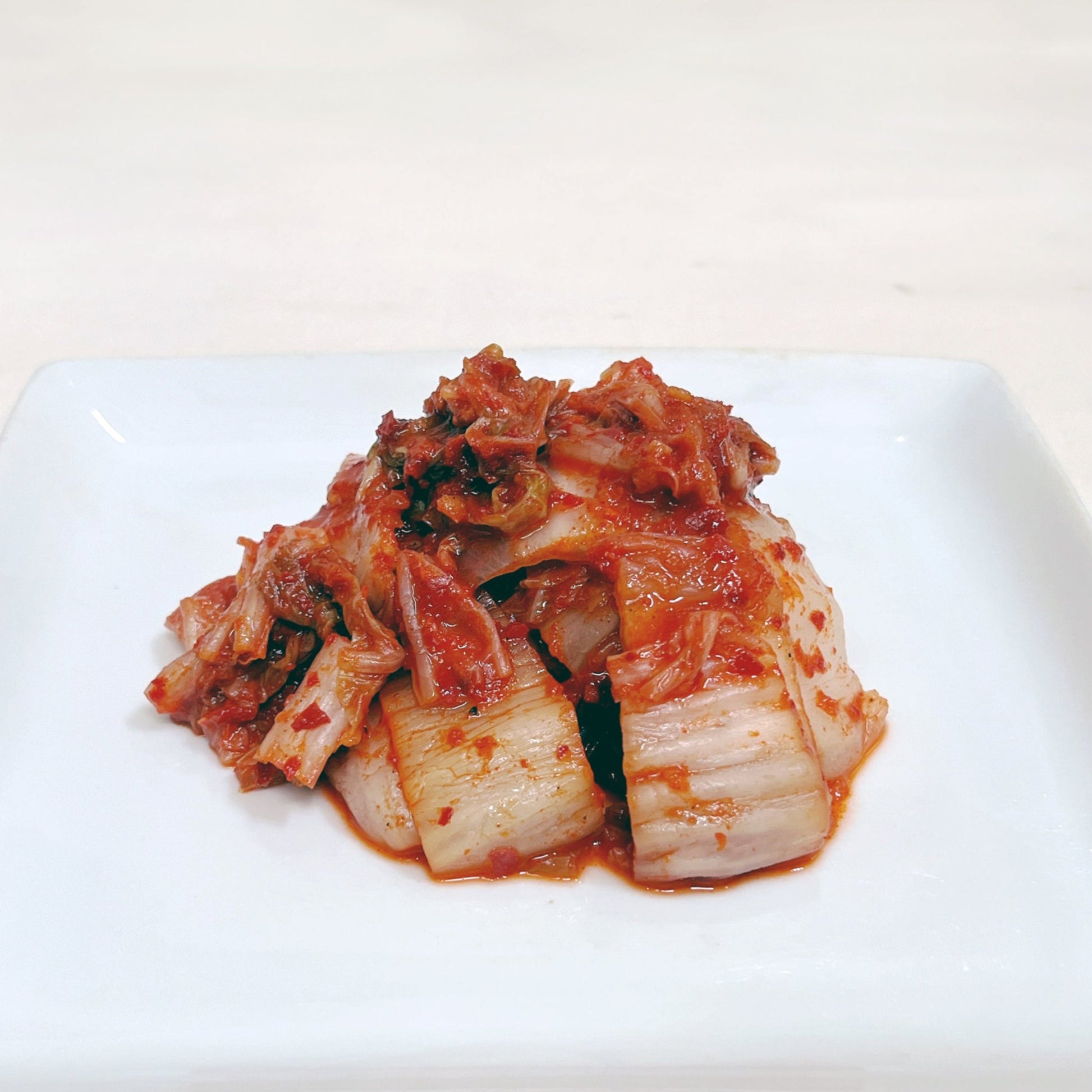 白菜キムチ　盛り付け