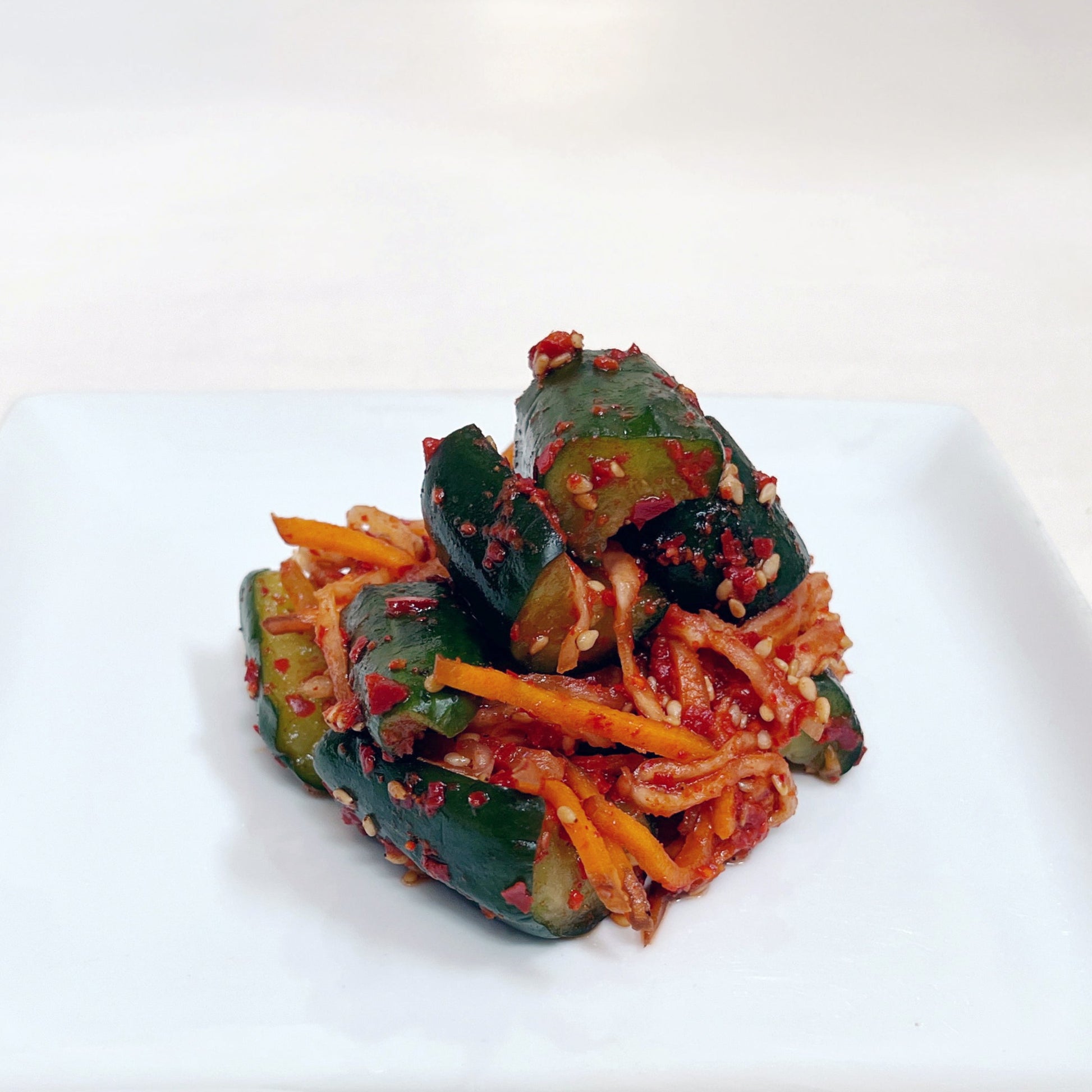 きゅうりキムチ　盛り付け